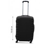 Чехол для чемодана  Coverbag дайвинг XL черный