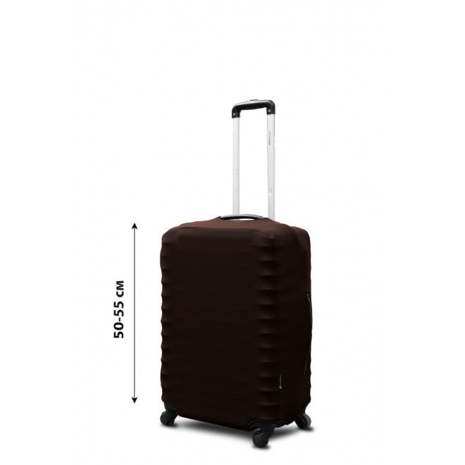 Чехол для чемодана Coverbag неопрен S шоколад Чехол для чемодана Coverbag неопрен S шоколад