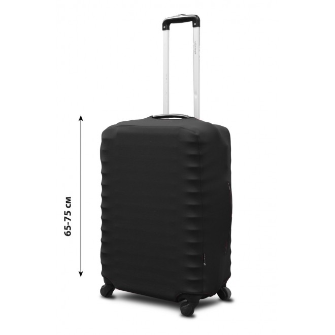 Чехол для чемодана Coverbag неопрен  L графит