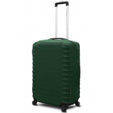 Чехол для чемодана Coverbag неопрен  Lтемно-зеленый