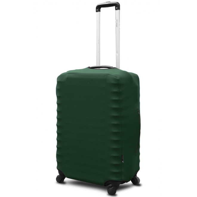 Чохол для валізи Coverbag неопрен Lтемно-зелений