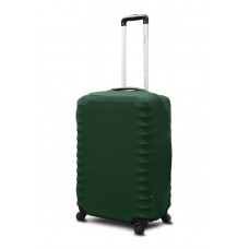 Чехол для чемодана Coverbag неопрен  M темно-зеленый