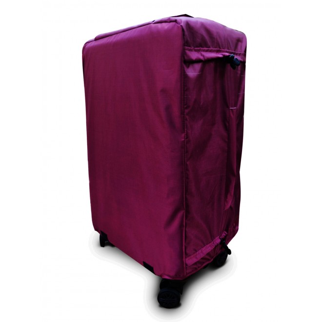 Чохол для валізи Coverbag Нейлон Ultra S бордо