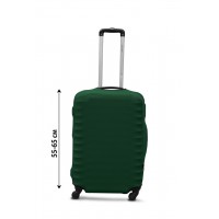 Чехол для чемодана  Coverbag дайвинг  M темно-зеленый
