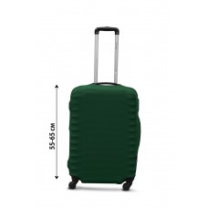 Чохол для валізки Coverbag дайвінг M темно-зелений