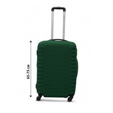 Чехол для чемодана  Coverbag дайвинг L  темно-зеленый