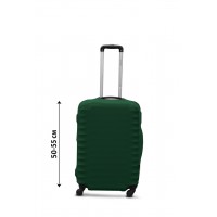 Чехол для чемодана  Coverbag  дайвинг  S  темно-зеленый