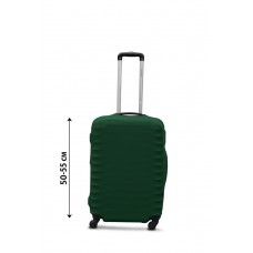 Чохол для валізки Coverbag дайвінг S темно-зелений
