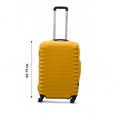 Чохол на валізу Coverbag дайвінг L жовтий