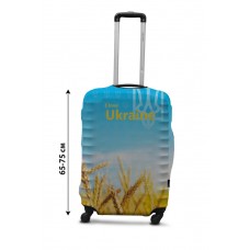 Чехол для чемодана Coverbag Украина новая L принт 0429
