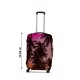 Чохол для валізи Coverbag захід сонця М принт 0431