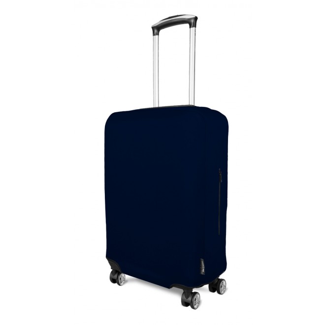 Чохол для валізи Coverbag неопрен M синій 