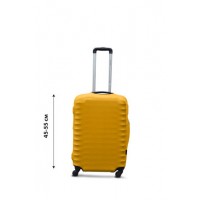 Чехол на чемодан  Coverbag дайвинг S желтый