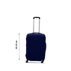Чехол для чемодана  Coverbag дайвинг S синий