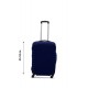 Чохол для валізки Coverbag дайвінг S синій