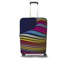 Чехол для чемодана Coverbag волны S принт 0402