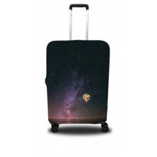 Чехол для чемодана Coverbag звездное небо S принт 0404