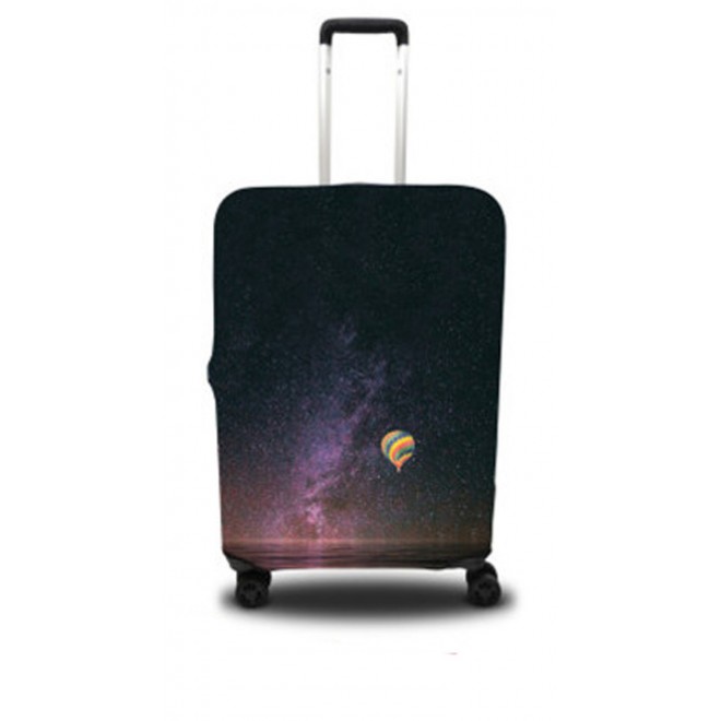 Чехол для чемодана Coverbag звездное небо S принт 0404
