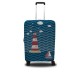 Чехол для чемодана Coverbag маяк M принт 0405