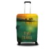 Чохол для валізи Coverbag пальми S принт 0406