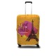 Чехол для чемодана Coverbag Париж  L принт 0414