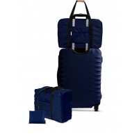 Дорожная сумка для ручной клади Coverbag синяя Standart