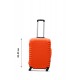 Чехол для чемодана  Coverbag  дайвинг  S оранжевый