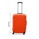 Чехол для чемодана  Coverbag дайвинг  M оранжевый
