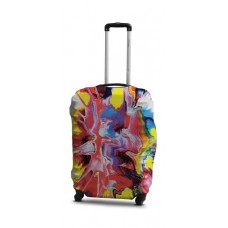 Чохол для валіз Coverbag абстракція M принт 0420