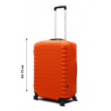 Чохол для валізи Coverbag неопрен L помаранчевий
