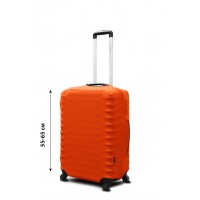 Чехол для чемодана Coverbag неопрен  M оранжевый