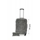 Чехол для чемодана  Coverbag  дайвинг  S серый меланж