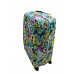 Чехол для чемодана Coverbag дайвинг L весенние цветы разноцветный